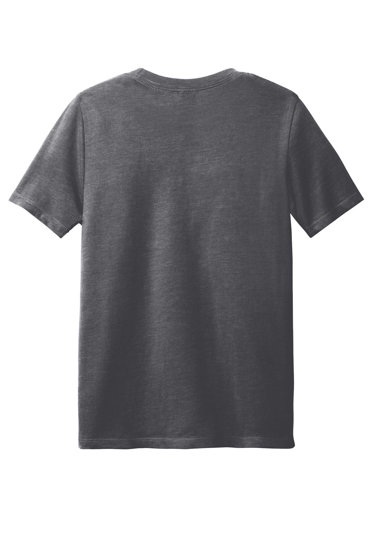 District Youth Perfect Blend CVC Tee DT108Y Heathered Charcoal