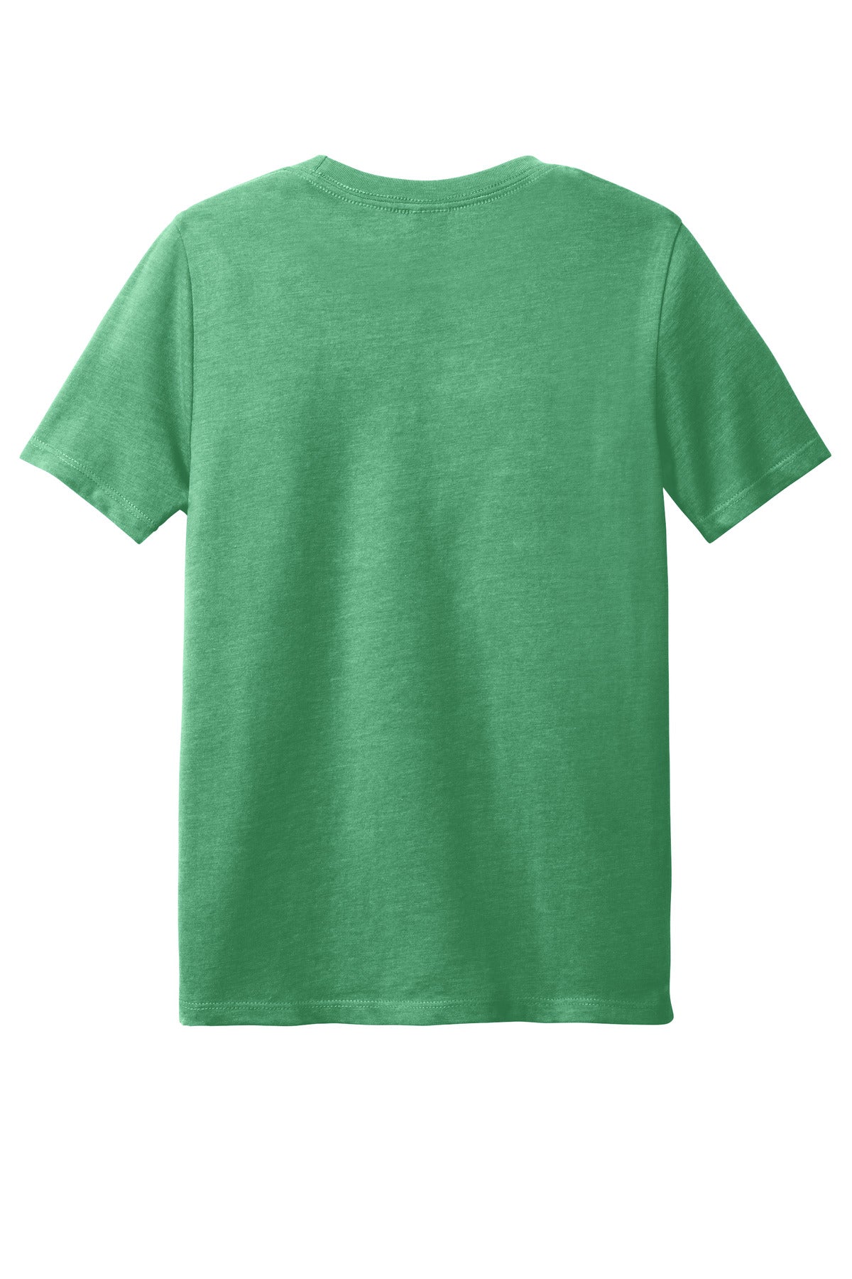 District Youth Perfect Blend CVC Tee DT108Y Heathered Kelly Green