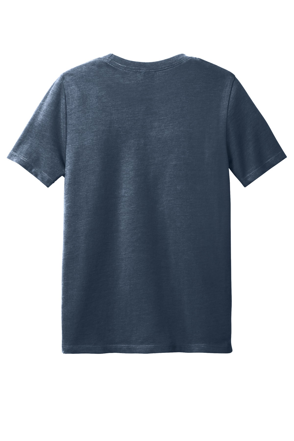 District Youth Perfect Blend CVC Tee DT108Y Heathered Navy