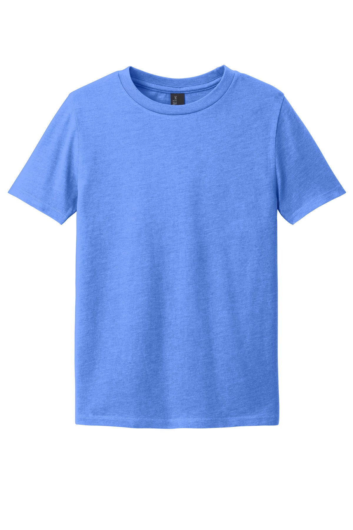 District Youth Perfect Blend CVC Tee DT108Y Heathered Royal