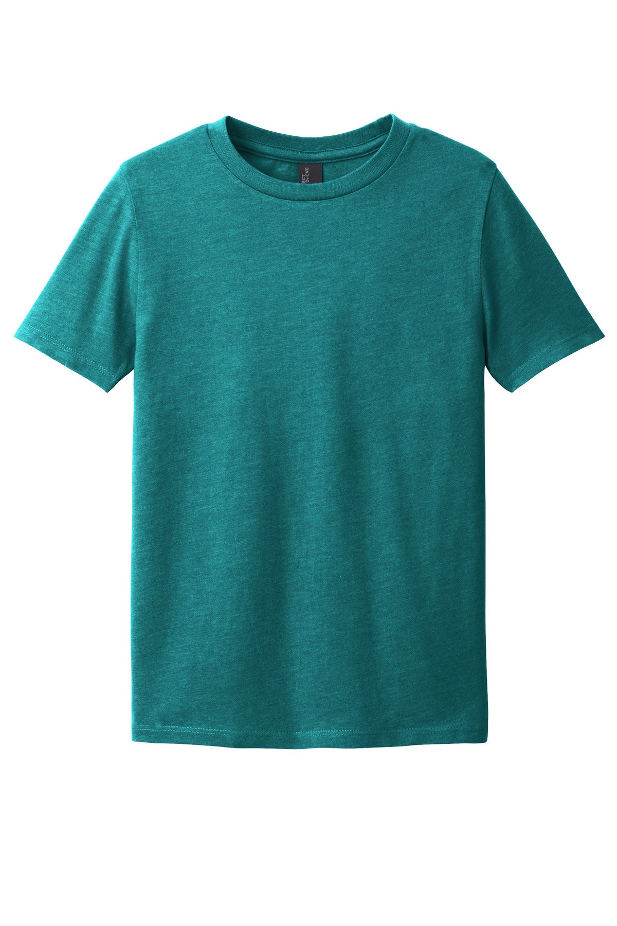 District Youth Perfect Blend CVC Tee DT108Y Heathered Teal