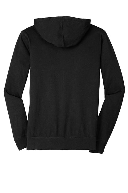 District Jersey Full-Zip Hoodie DT1100 Black