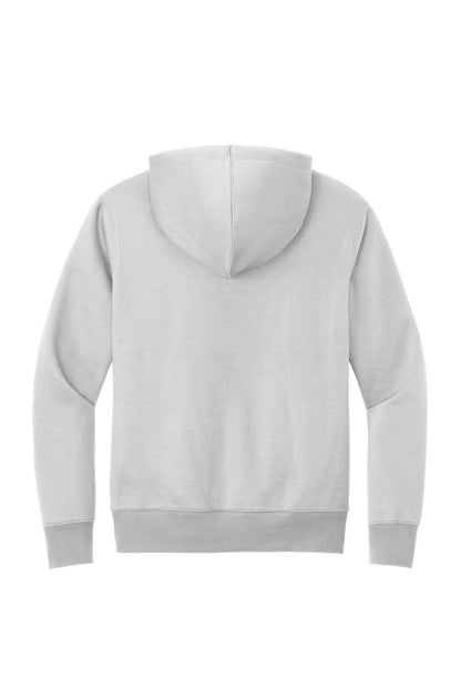 District Perfect Weight Fleece Hoodie DT1101 Ash