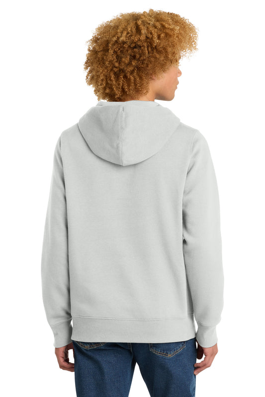 District Perfect Weight Fleece Hoodie DT1101 Ash