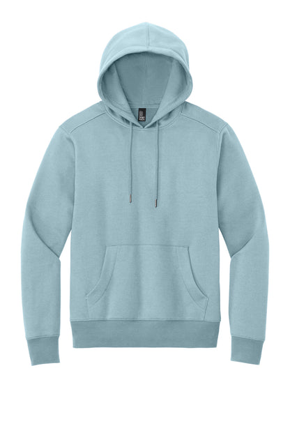 District Perfect Weight Fleece Hoodie DT1101 Blue Fog