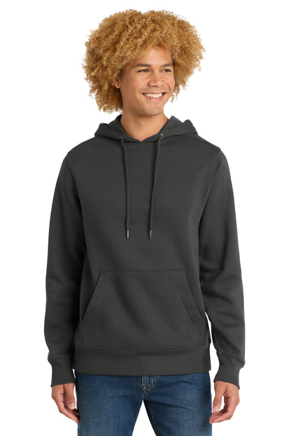 District Perfect Weight Fleece Hoodie DT1101 Charcoal
