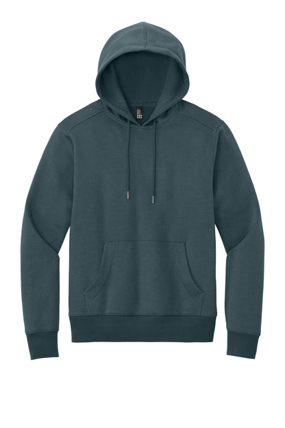District Perfect Weight Fleece Hoodie DT1101 Deep Steel Blue