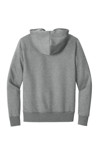 District Perfect Weight Fleece Hoodie DT1101 Heathered Steel