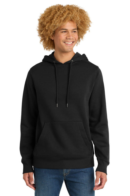 District Perfect Weight Fleece Hoodie DT1101 Jet Black