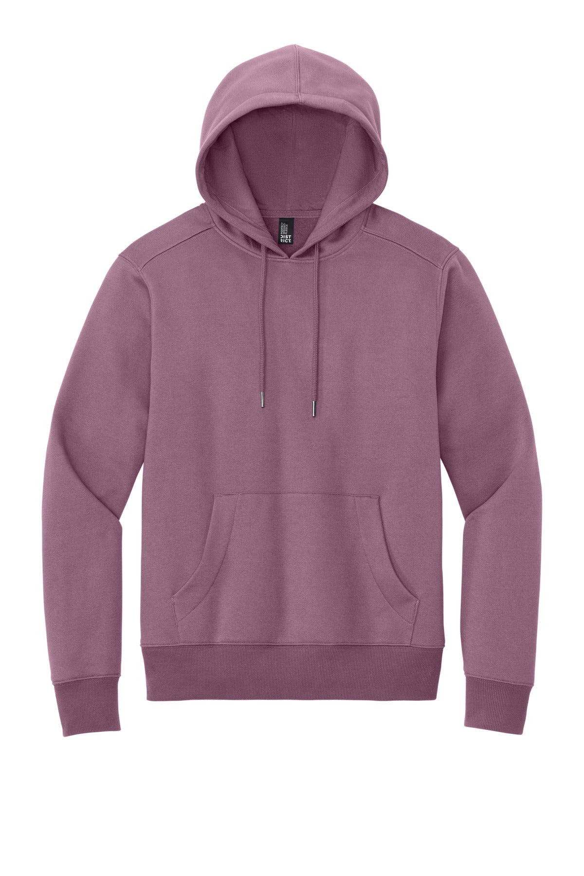 District Perfect Weight Fleece Hoodie DT1101 Orchid Haze