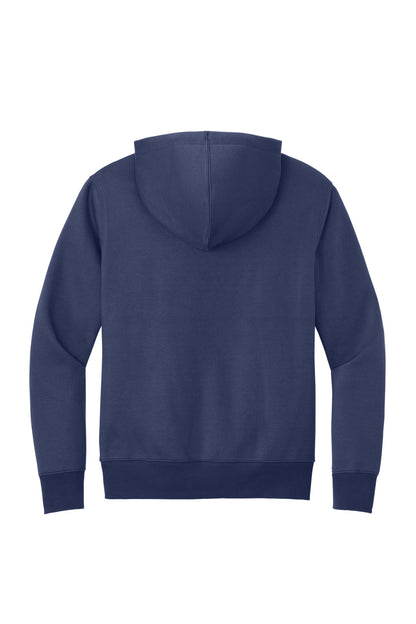 District Perfect Weight Fleece Hoodie DT1101 Tanzanite