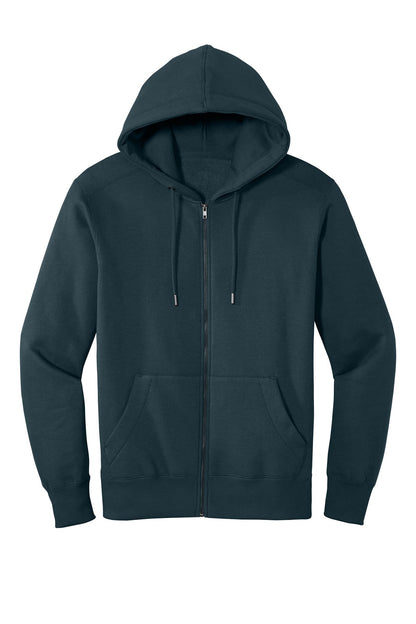 District Perfect Weight Fleece Full-Zip Hoodie image 3