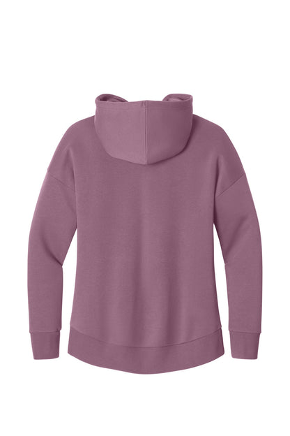 District Women's Perfect Weight Fleece Drop Shoulder Full-Zip Hoodie image 4