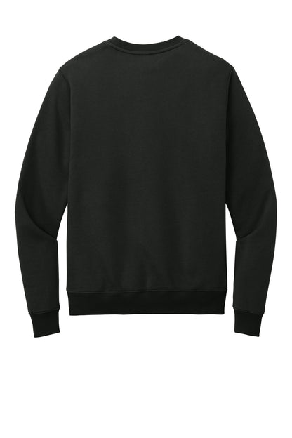 District Perfect Weight Fleece Crew DT1106 Jet Black