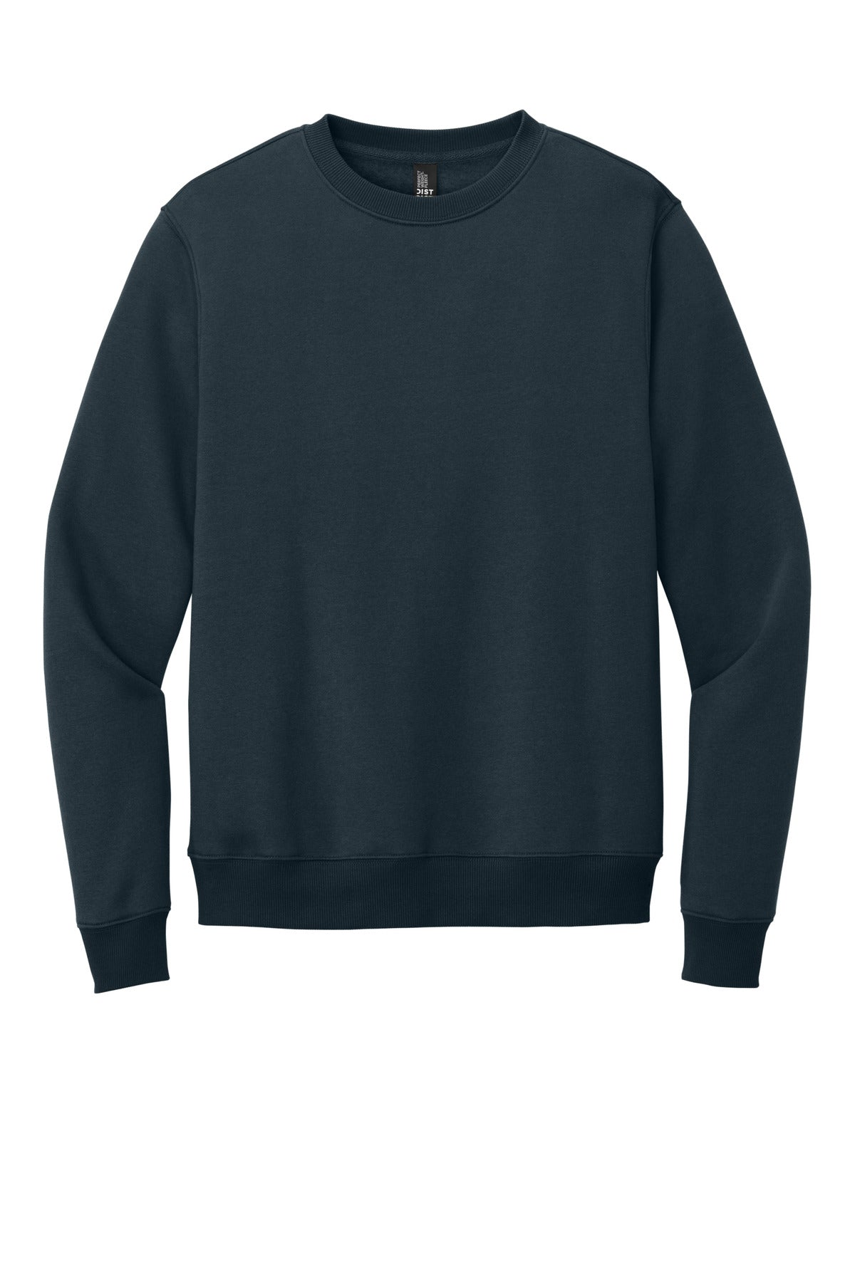 District Perfect Weight Fleece Crew DT1106 New Navy