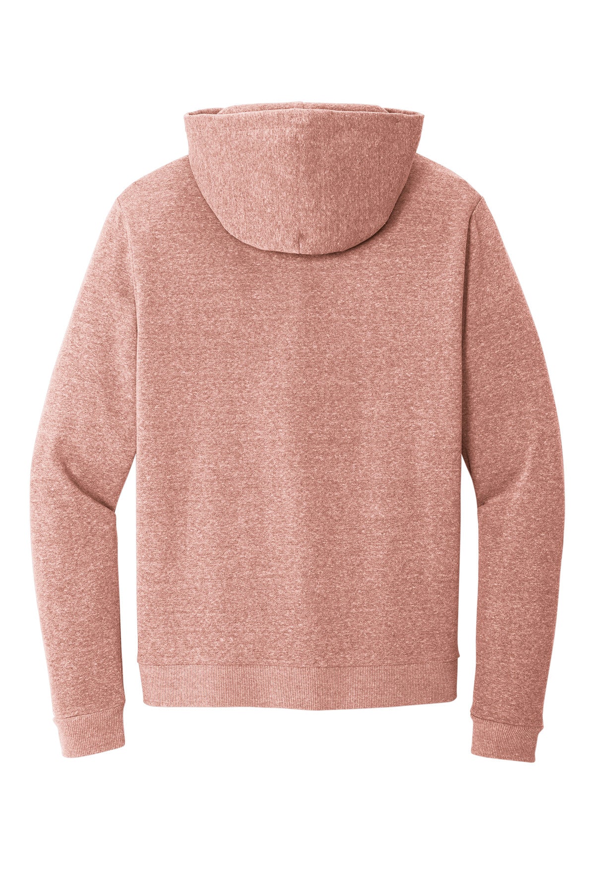 District Perfect Tri Fleece Pullover Hoodie DT1300 Blush Frost