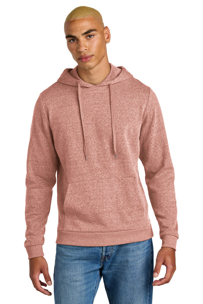 District Perfect Tri Fleece Pullover Hoodie DT1300 Blush Frost