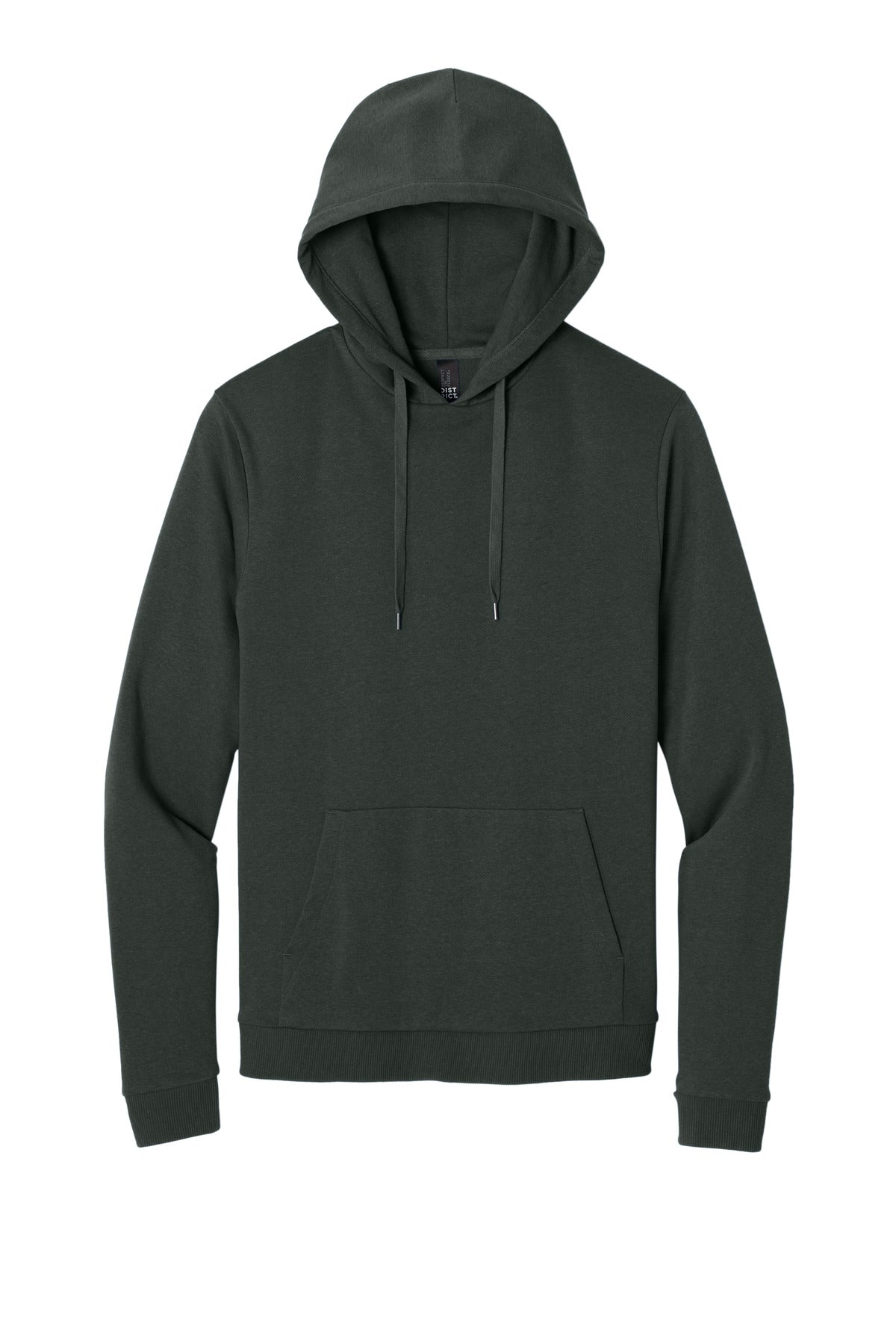 District Perfect Tri Fleece Pullover Hoodie DT1300 Deepest Grey