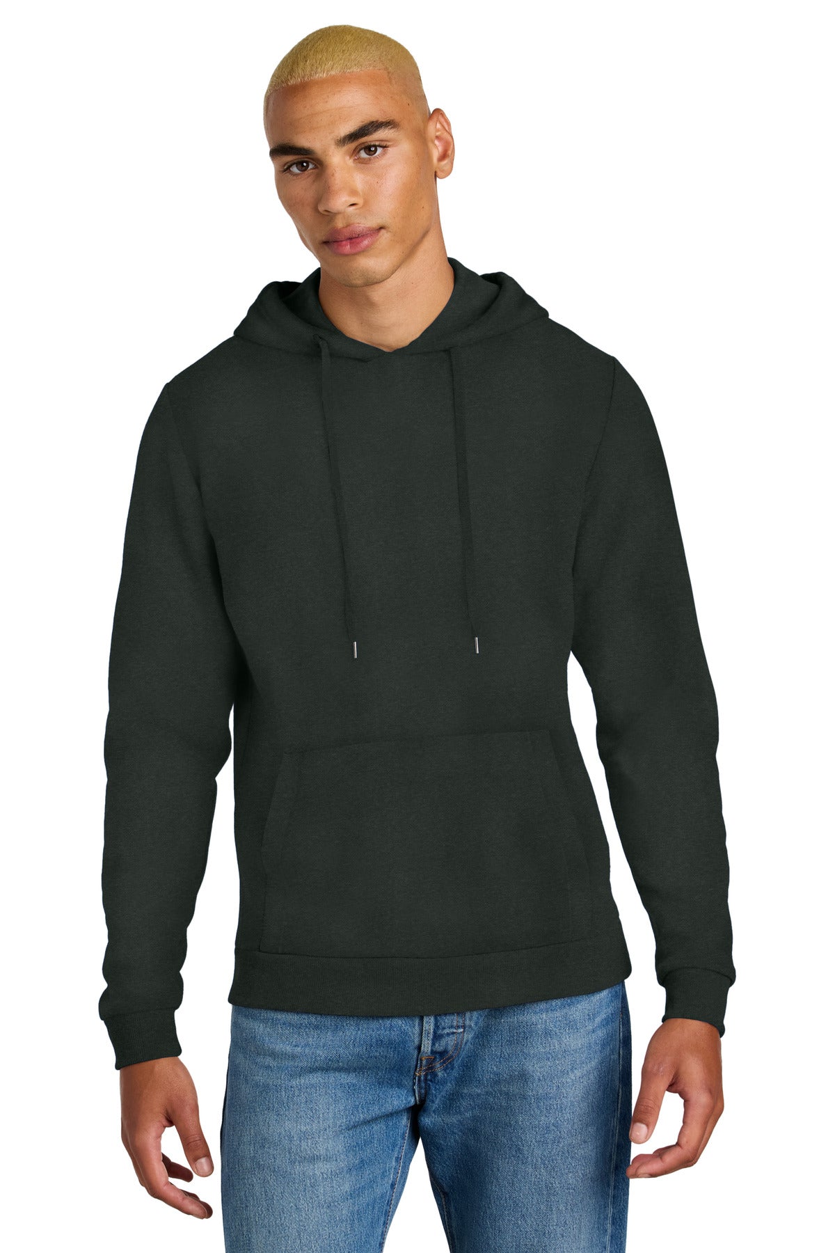 District Perfect Tri Fleece Pullover Hoodie DT1300 Deepest Grey