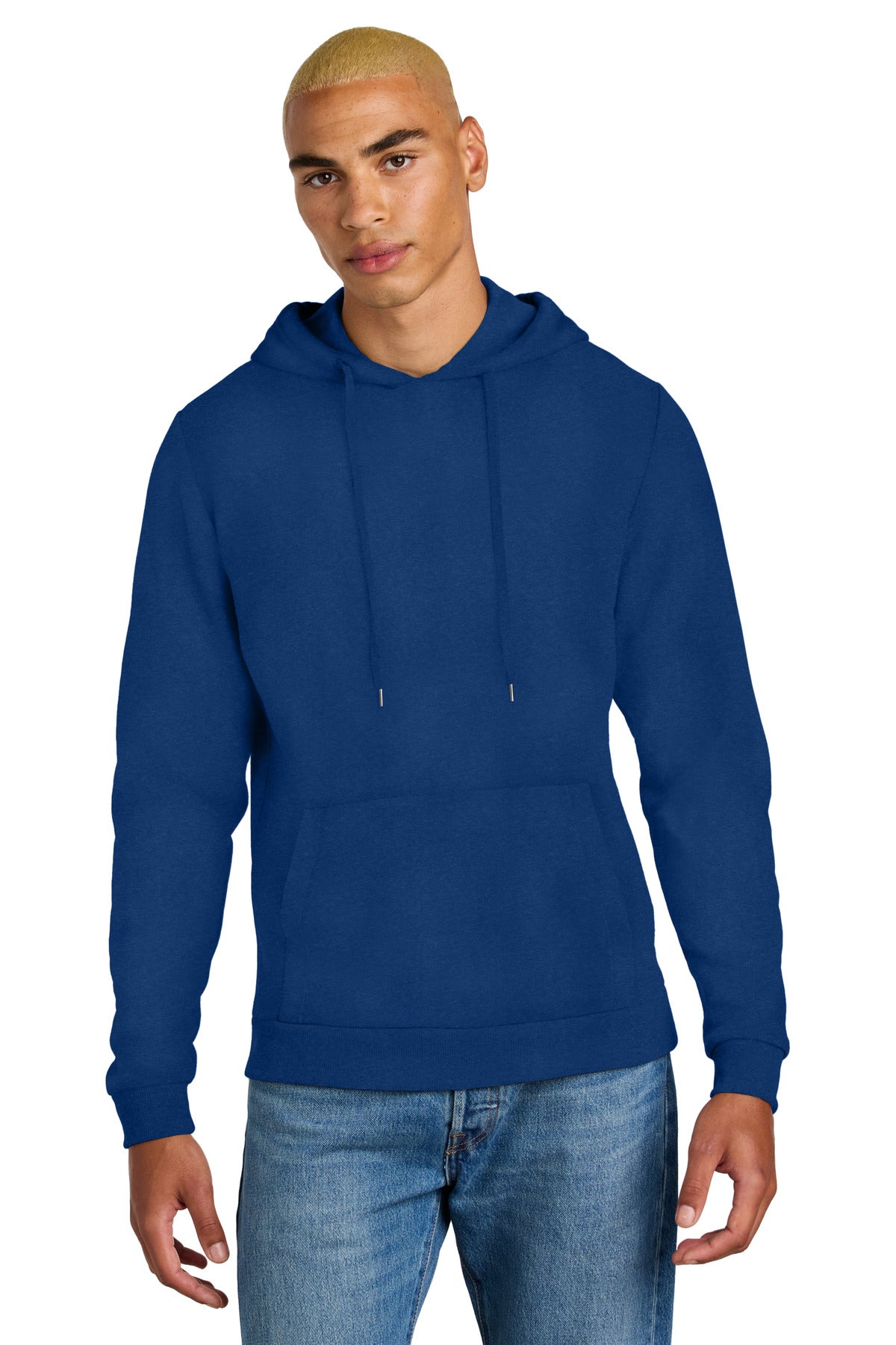 District Perfect Tri Fleece Pullover Hoodie DT1300 Deep Royal