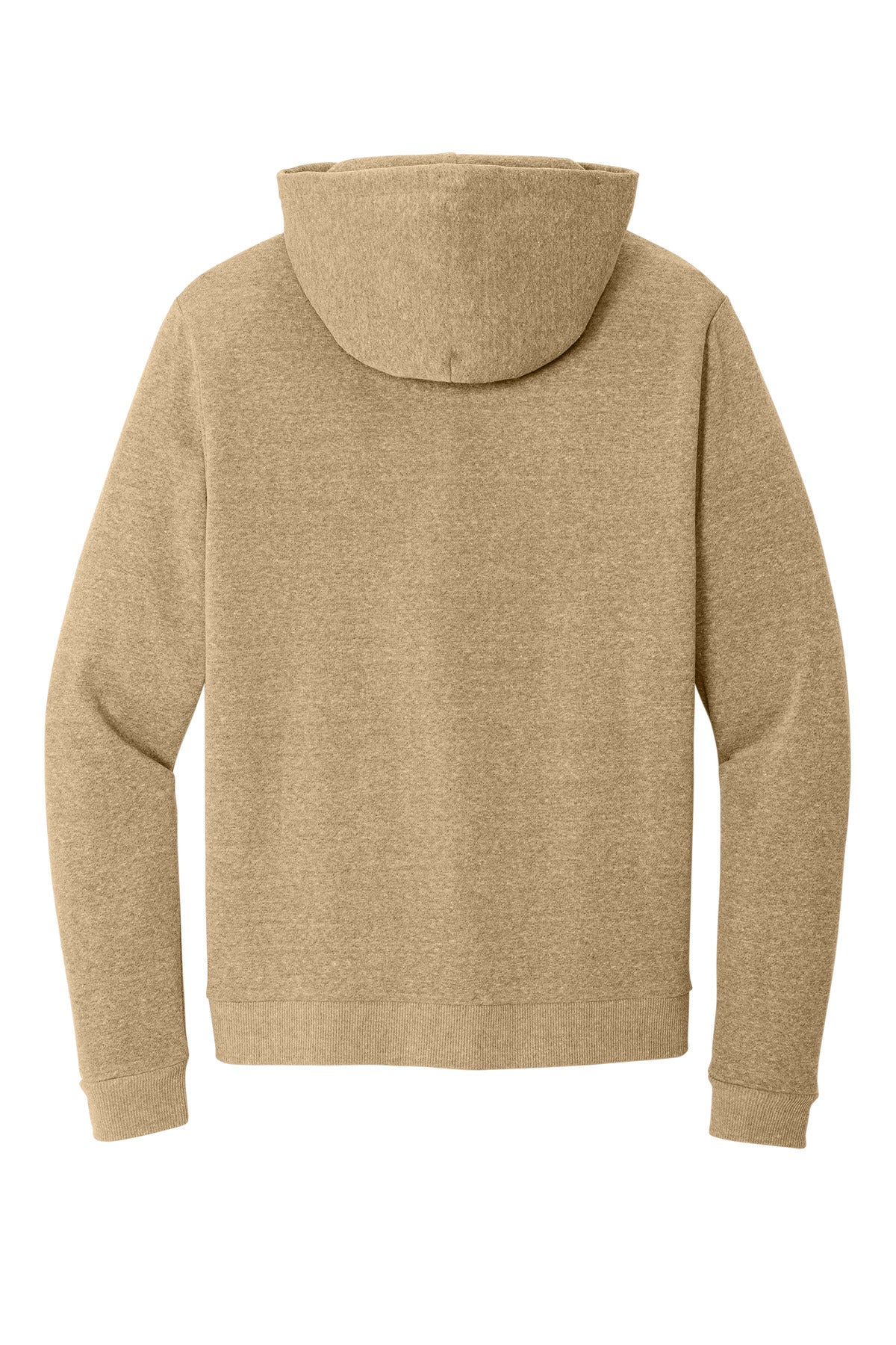 District Perfect Tri Fleece Pullover Hoodie DT1300 Desert Tan Heather