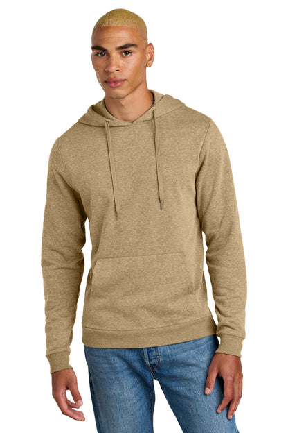 District Perfect Tri Fleece Pullover Hoodie DT1300 Desert Tan Heather