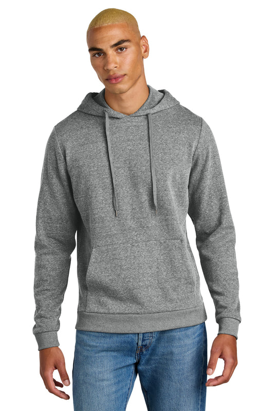 District Perfect Tri Fleece Pullover Hoodie DT1300 Grey Frost