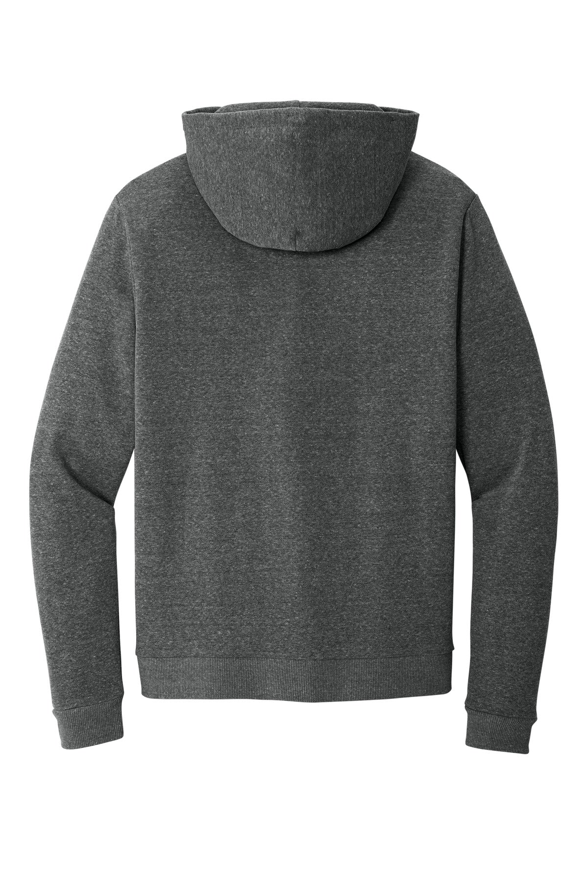 District Perfect Tri Fleece Pullover Hoodie DT1300 Heathered Charcoal
