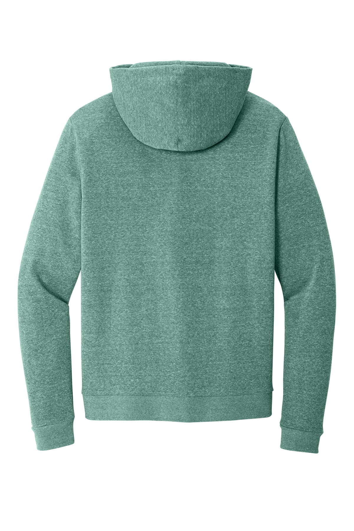 District Perfect Tri Fleece Pullover Hoodie DT1300 Heathered Eucalyptus Blue