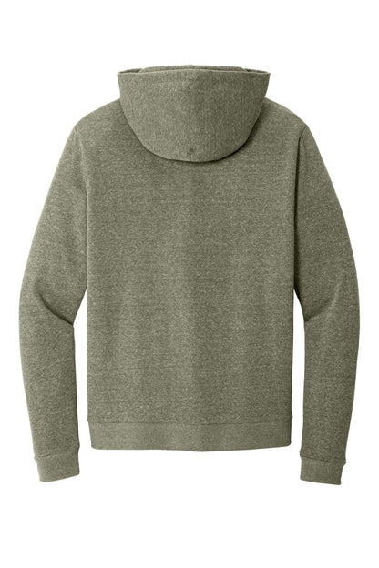 District Perfect Tri Fleece Pullover Hoodie DT1300 Military Green Frost