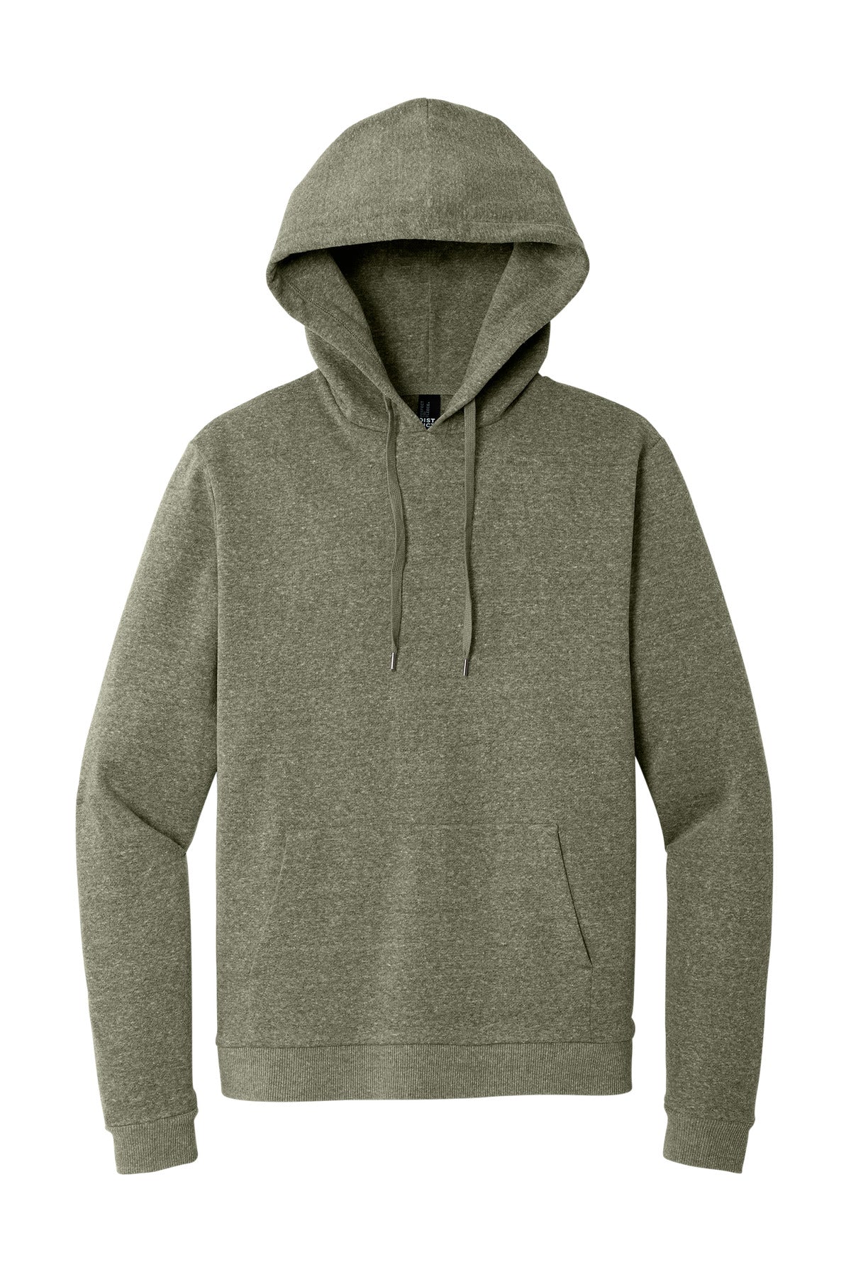 District Perfect Tri Fleece Pullover Hoodie DT1300 Military Green Frost