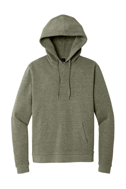 District Perfect Tri Fleece Pullover Hoodie DT1300 Military Green Frost