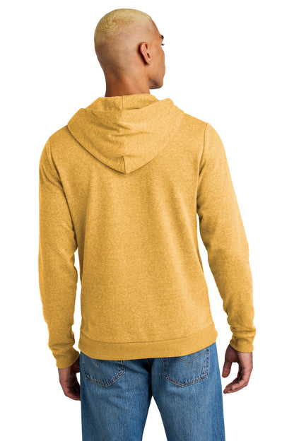 District Perfect Tri Fleece Pullover Hoodie DT1300 Ochre Yellow Heather
