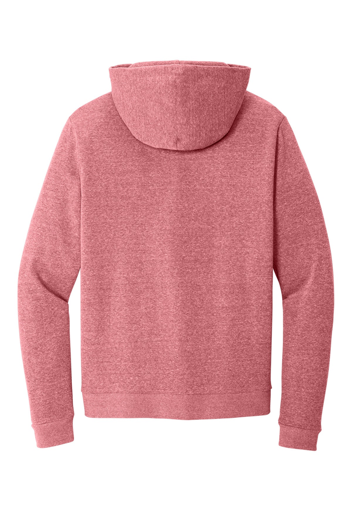 District Perfect Tri Fleece Pullover Hoodie DT1300 Red Frost