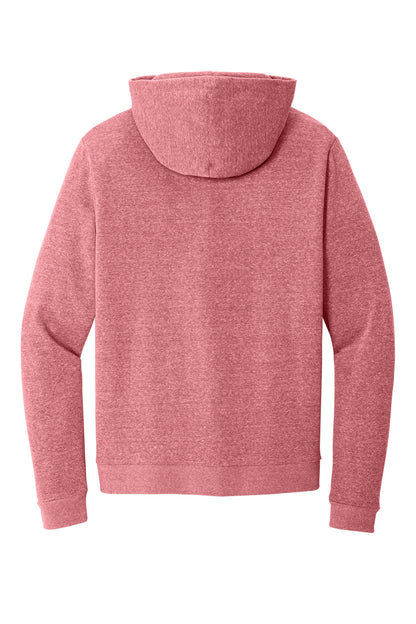 District Perfect Tri Fleece Pullover Hoodie DT1300 Red Frost