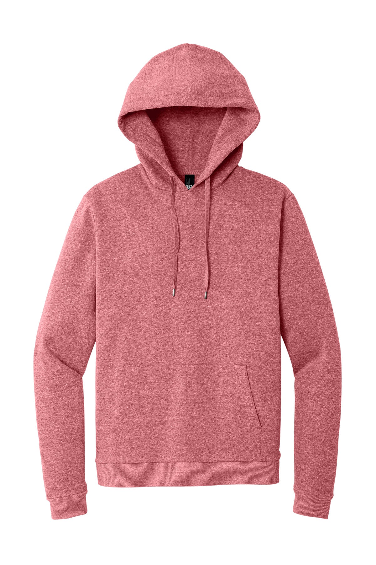 District Perfect Tri Fleece Pullover Hoodie DT1300 Red Frost