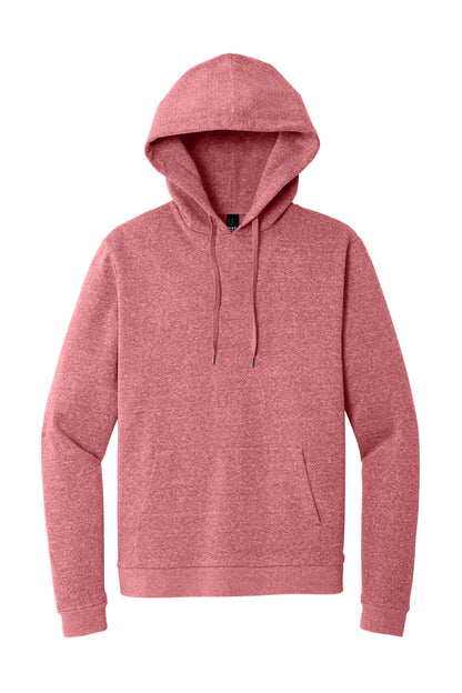 District Perfect Tri Fleece Pullover Hoodie DT1300 Red Frost
