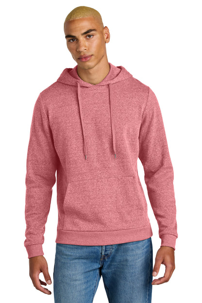 District Perfect Tri Fleece Pullover Hoodie DT1300 Red Frost
