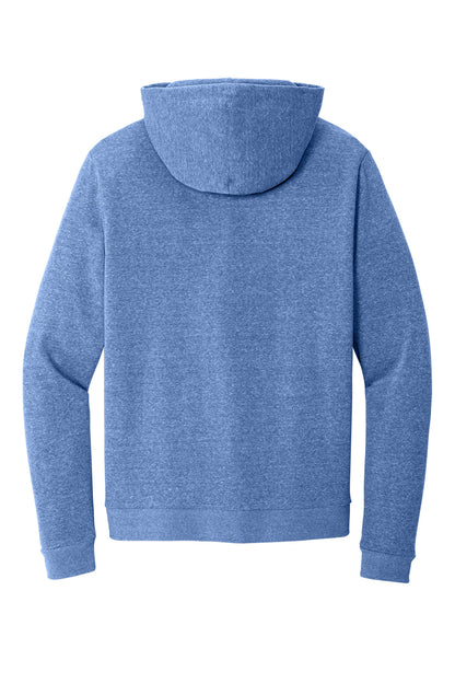 District Perfect Tri Fleece Pullover Hoodie DT1300 Royal Frost