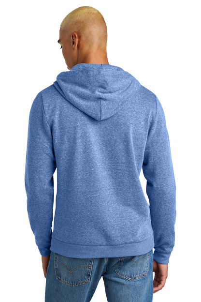 District Perfect Tri Fleece Pullover Hoodie DT1300 Royal Frost