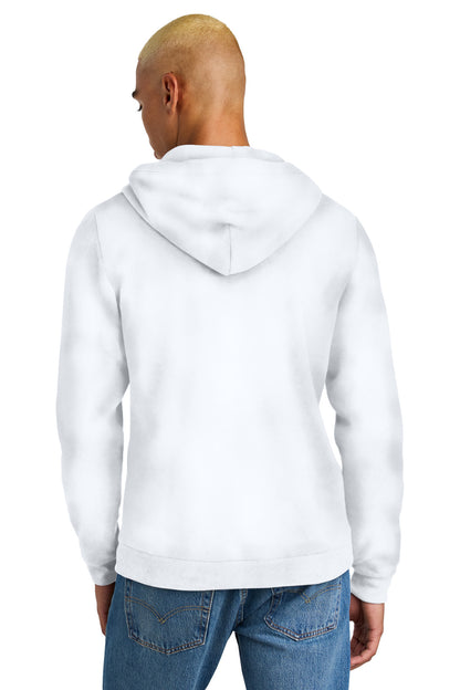 District Perfect Tri Fleece Pullover Hoodie DT1300 White