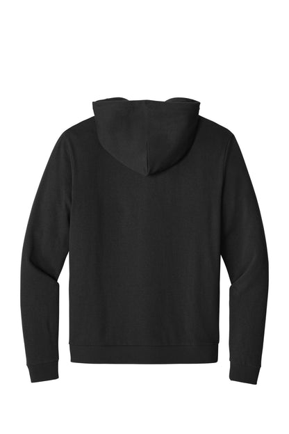 District Perfect Tri Fleece Full-Zip Hoodie DT1302 Black
