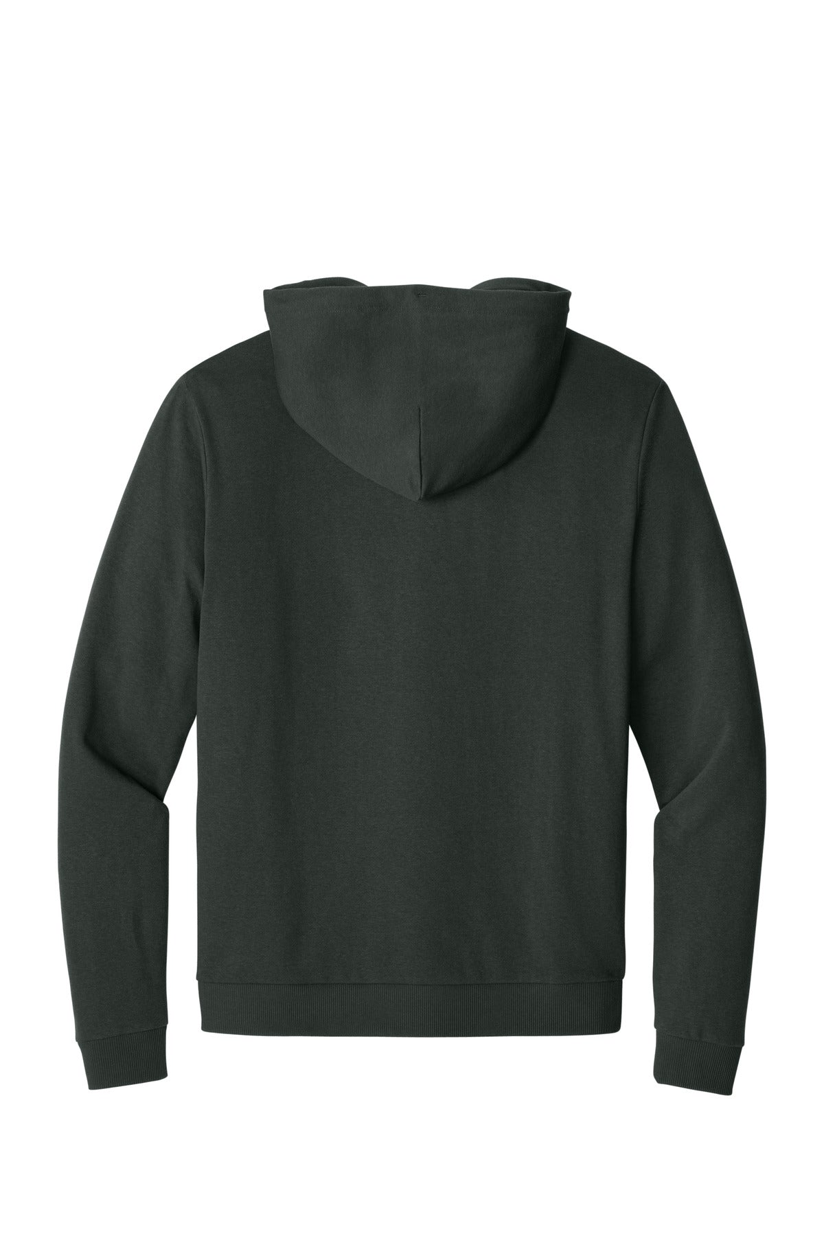 District Perfect Tri Fleece Full-Zip Hoodie DT1302 Deepest Grey