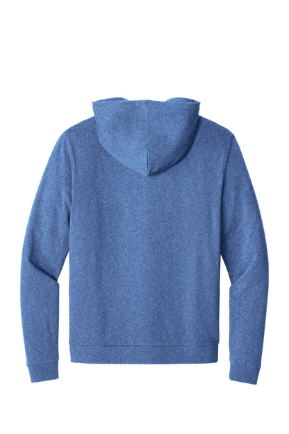 District Perfect Tri Fleece Full-Zip Hoodie DT1302 Royal Frost