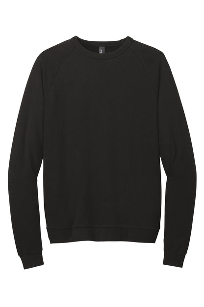 District Perfect Tri Fleece Crewneck Sweatshirt DT1304 Black