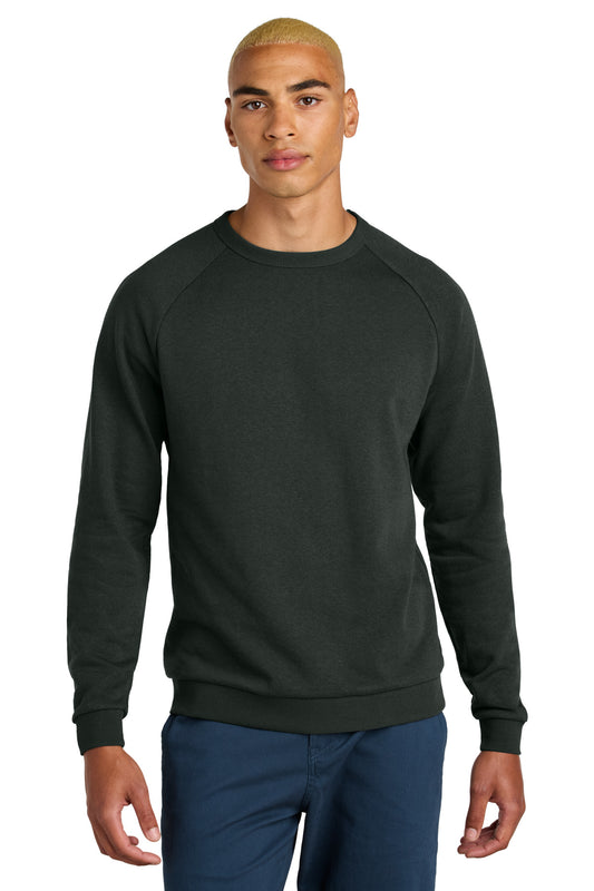 District Perfect Tri Fleece Crewneck Sweatshirt DT1304 Deepest Grey