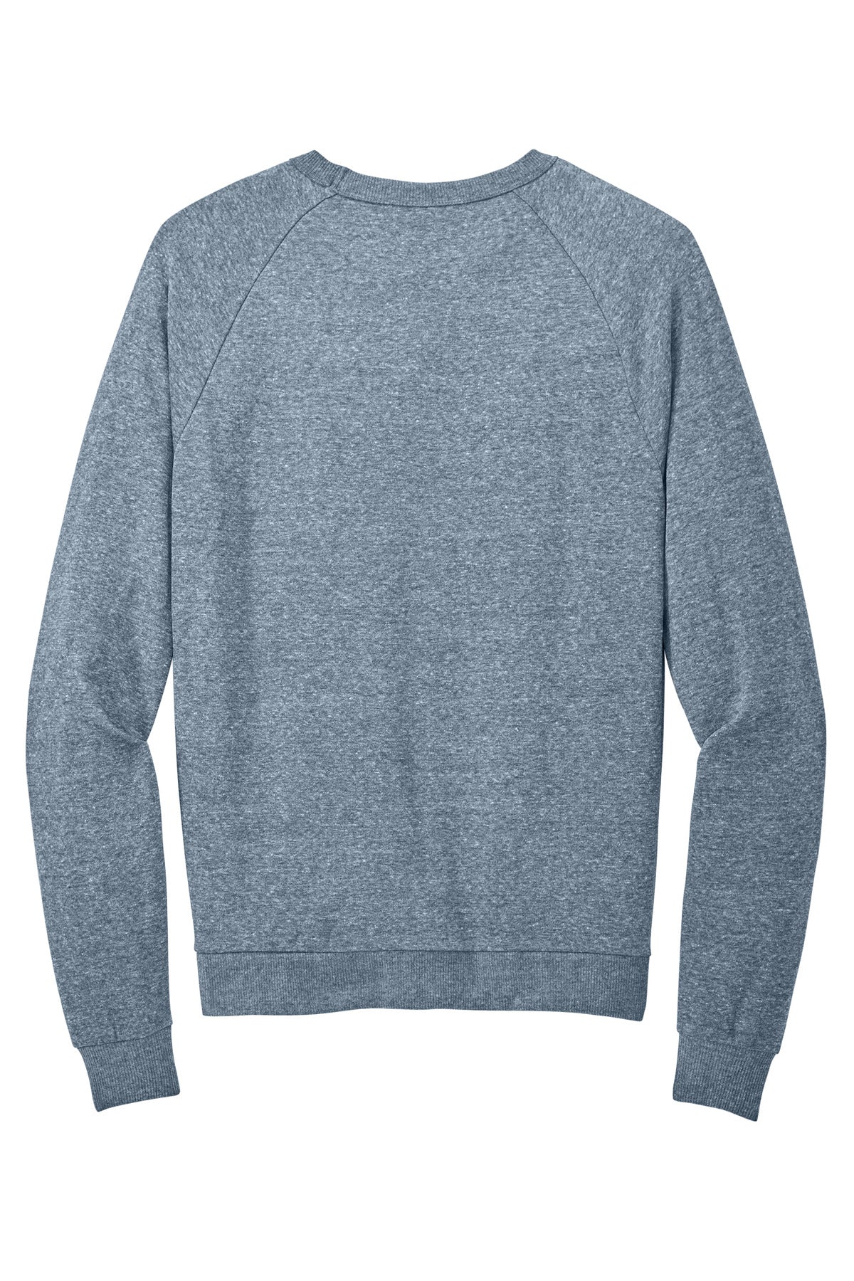 District Perfect Tri Fleece Crewneck Sweatshirt DT1304 Navy Frost