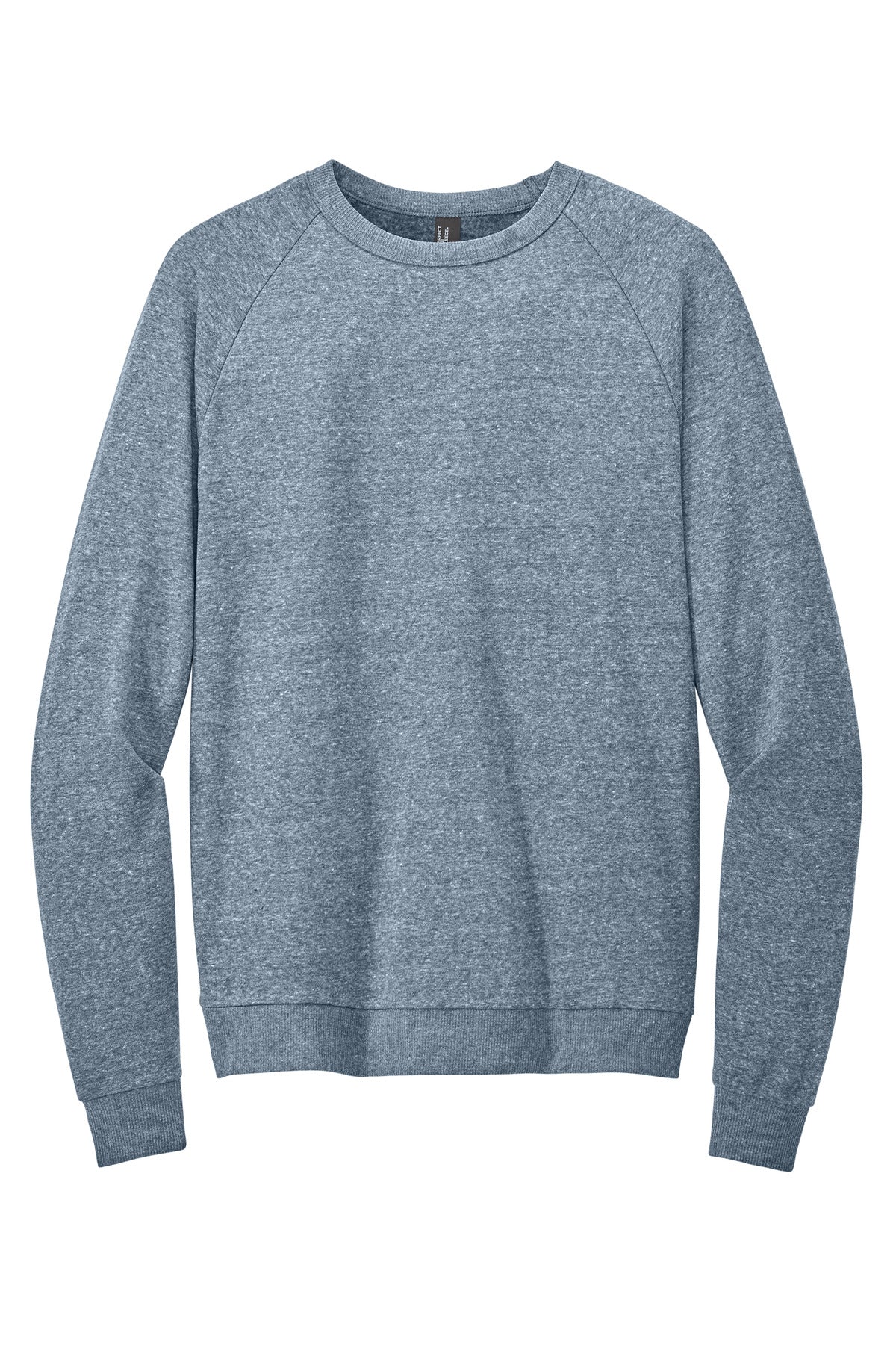 District Perfect Tri Fleece Crewneck Sweatshirt DT1304 Navy Frost