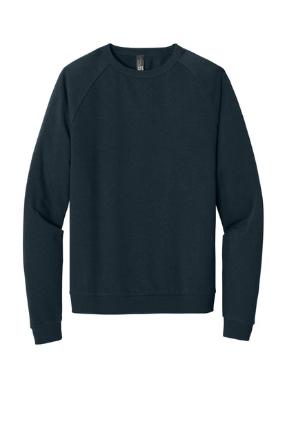 District Perfect Tri Fleece Crewneck Sweatshirt DT1304 New Navy