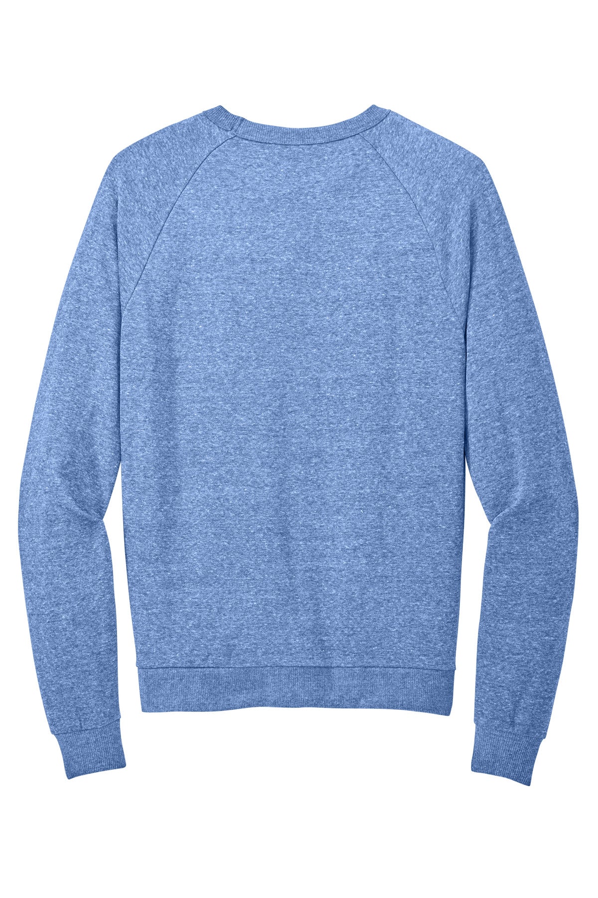 District Perfect Tri Fleece Crewneck Sweatshirt DT1304 Royal Frost